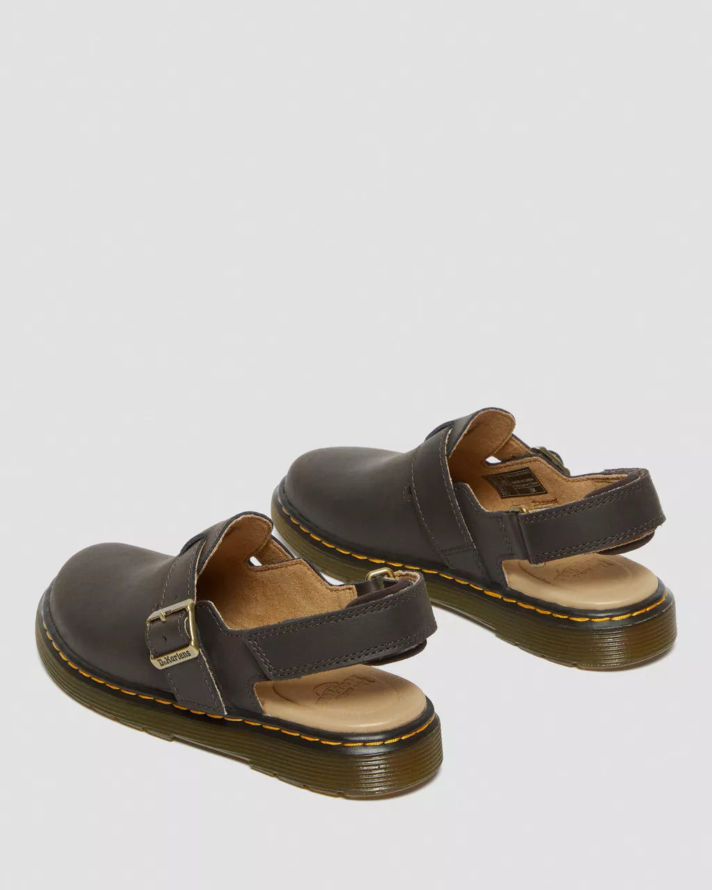 DR MARTENS Junior Jorgie Leather Mules