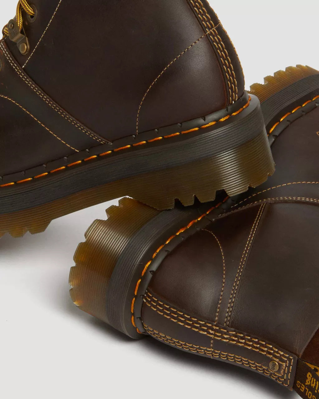 DR MARTENS Church Arc Crazy Horse Platform Monkey Boots