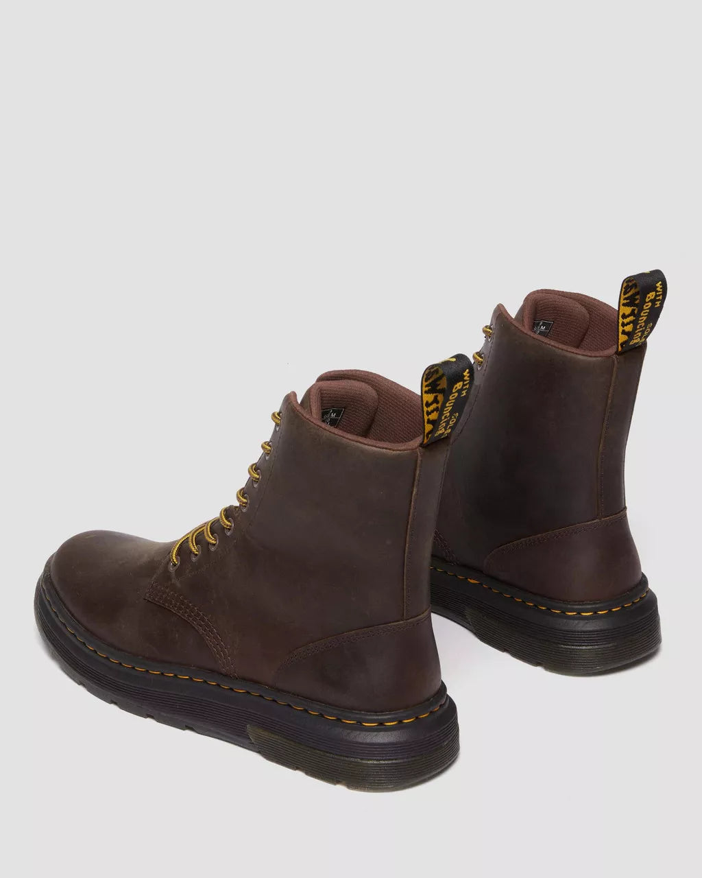 Crewson Leather Lace Up Boots