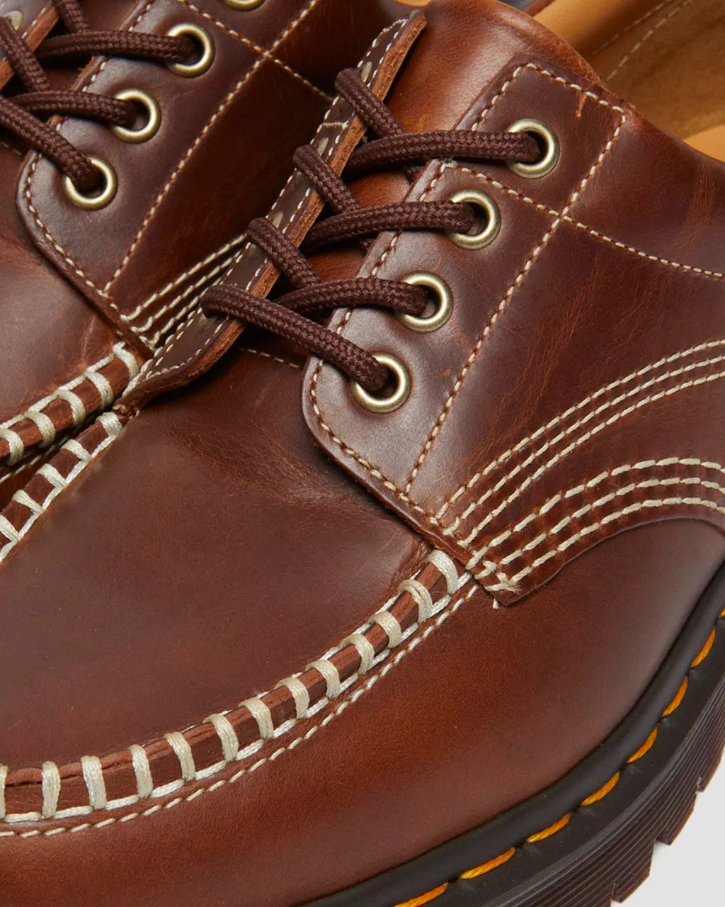 Lowell Leather Moc Toe Shoes