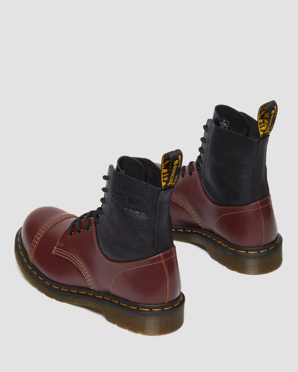 DR MARTENS 1460 / 1461 MM6 Steel Toe Leather Boots