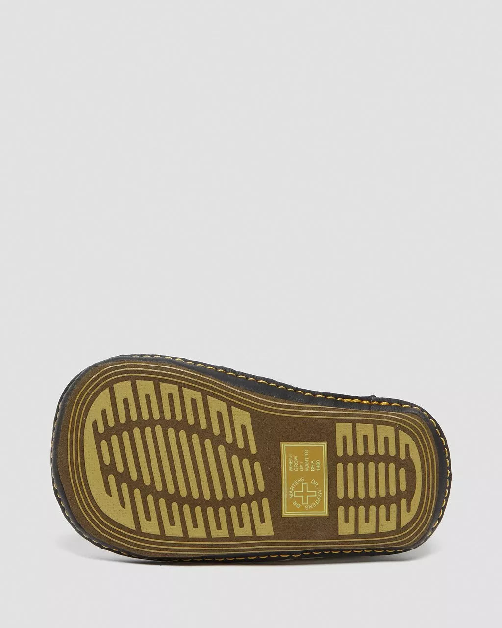 DR MARTENS Newborn 1460 Auburn Leather Booties