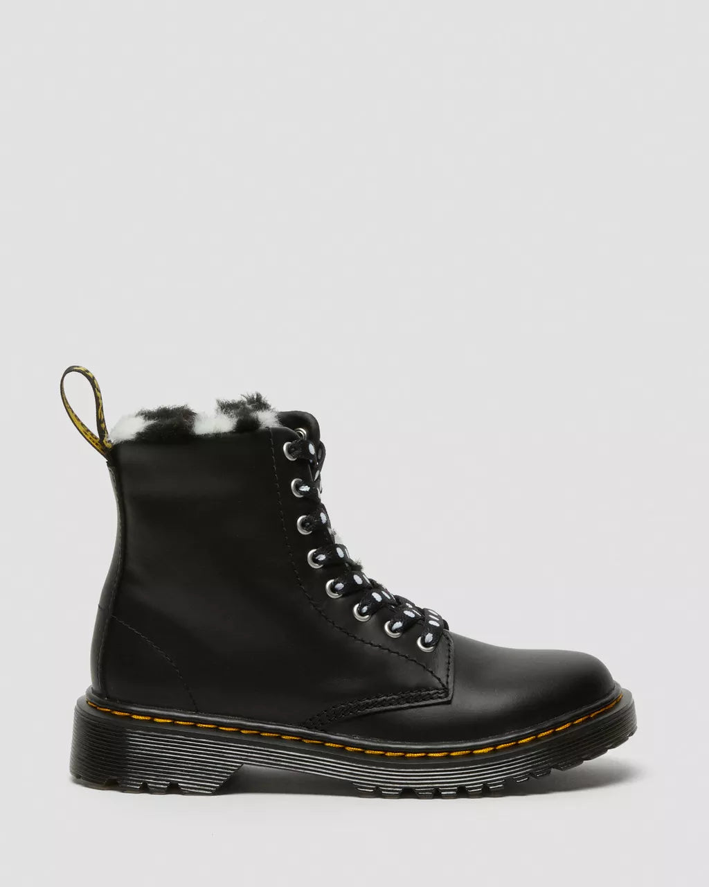Junior 1460 Serena Faux Fur Lined Leather Boots